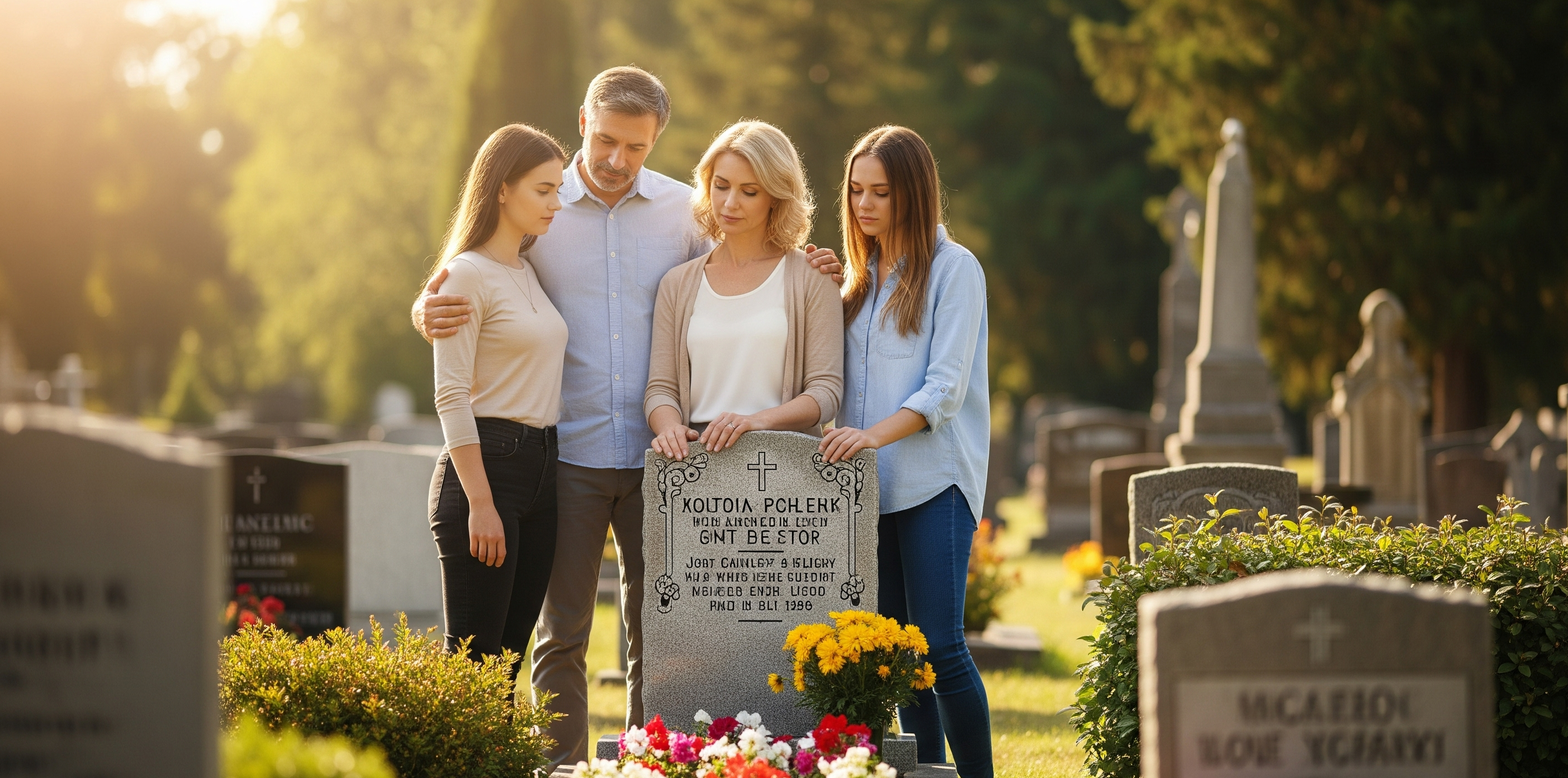 A serene and thoughtful image representing remembrance